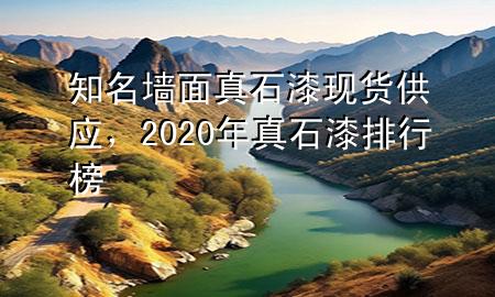知名墻面真石漆現(xiàn)貨供應(yīng)，2020年真石漆排行榜