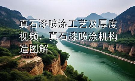 真石漆噴涂工藝及厚度視頻，真石漆噴涂機構(gòu)造圖解