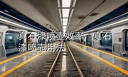 真石漆噴壺效率，真石漆噴壺用法