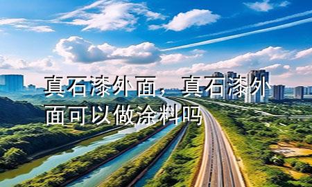 真石漆外面，真石漆外面可以做涂料嗎