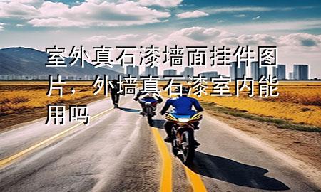 室外真石漆墻面掛件圖片，外墻真石漆室內(nèi)能用嗎