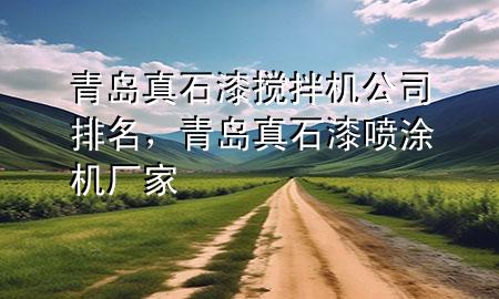 青島真石漆攪拌機(jī)公司排名，青島真石漆噴涂機(jī)廠家