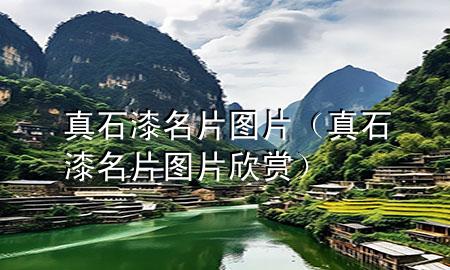 真石漆名片圖片（真石漆名片圖片欣賞）
