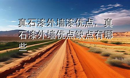 真石漆外墻漆優(yōu)點(diǎn)，真石漆外墻優(yōu)點(diǎn)缺點(diǎn)有哪些