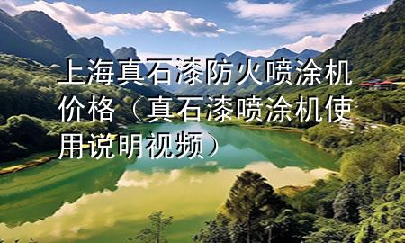 上海真石漆防火噴涂機(jī)價(jià)格（真石漆噴涂機(jī)使用說(shuō)明視頻）
