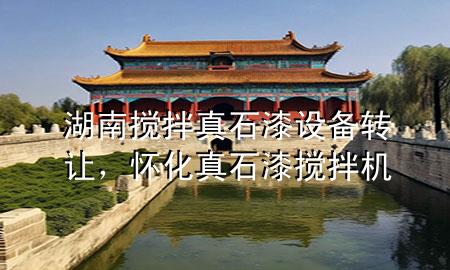 湖南攪拌真石漆設(shè)備轉(zhuǎn)讓?zhuān)瑧鸦媸釘嚢铏C(jī)