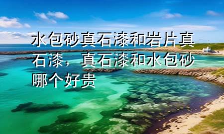 水包砂真石漆和巖片真石漆，真石漆和水包砂哪個好貴