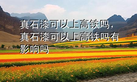 真石漆可以上高鐵嗎，真石漆可以上高鐵嗎有影響嗎