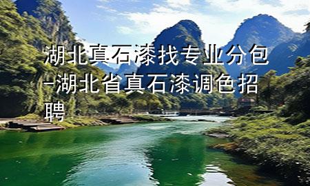 湖北真石漆找專(zhuān)業(yè)分包-湖北省真石漆調(diào)色招聘