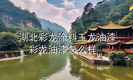 湖北彩龍涂料玉龍油漆，彩龍油漆怎么樣