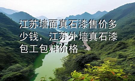 江蘇墻面真石漆售價多少錢，江蘇外墻真石漆包工包料價格