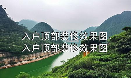 入戶頂部裝修效果圖，入戶頂部裝修效果圖