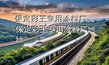 保定彩王專用涂料廠，保定彩王專用涂料廠地址